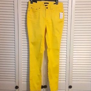 Needle & Cloth Yellow Skinny Dress Pants